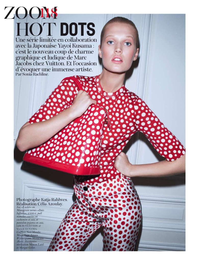 Toni Garrn featured in Vogue Zoom, June 2012