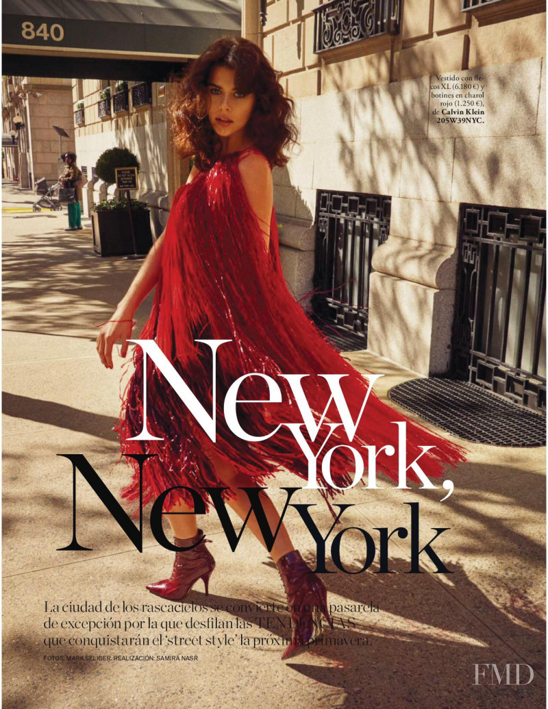 Georgia Fowler featured in New York, New York, February 2018