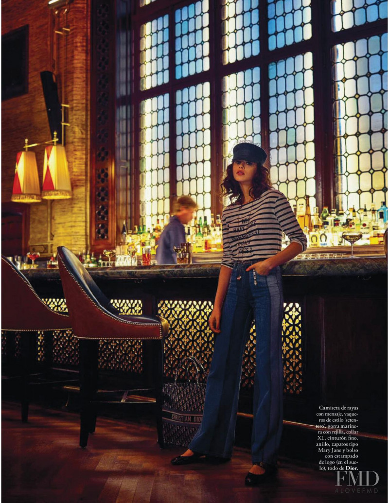 Georgia Fowler featured in New York, New York, February 2018