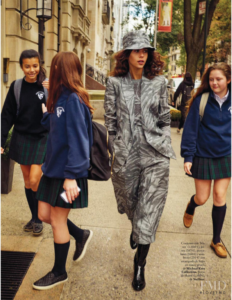 Georgia Fowler featured in New York, New York, February 2018