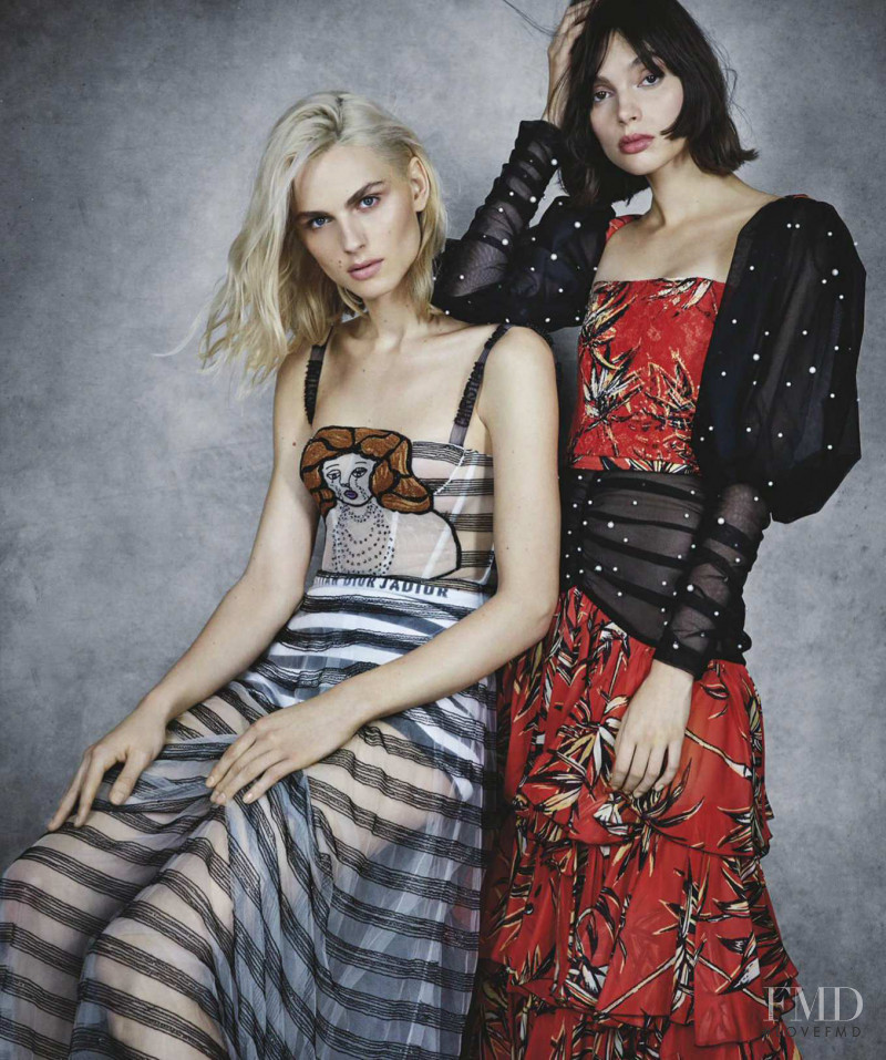 Andrej Pejic featured in Casting All, April 2018