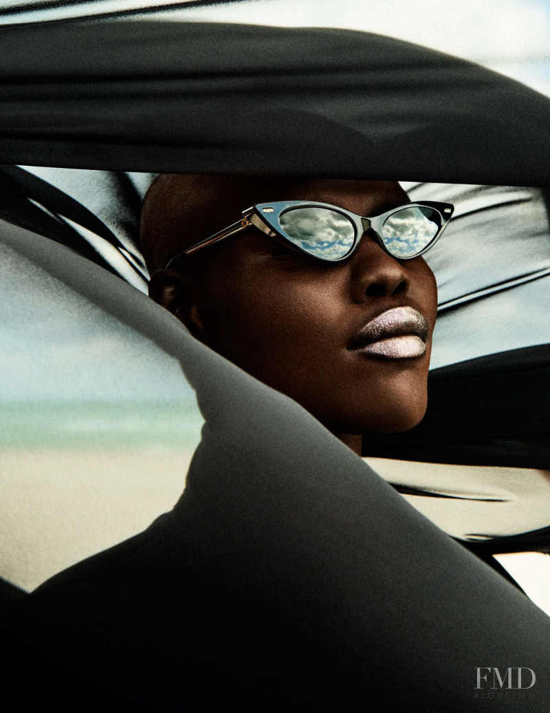 Grace Bol featured in Pure Beauty, May 2018