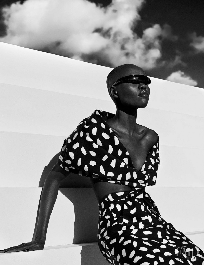 Grace Bol featured in Pure Beauty, May 2018