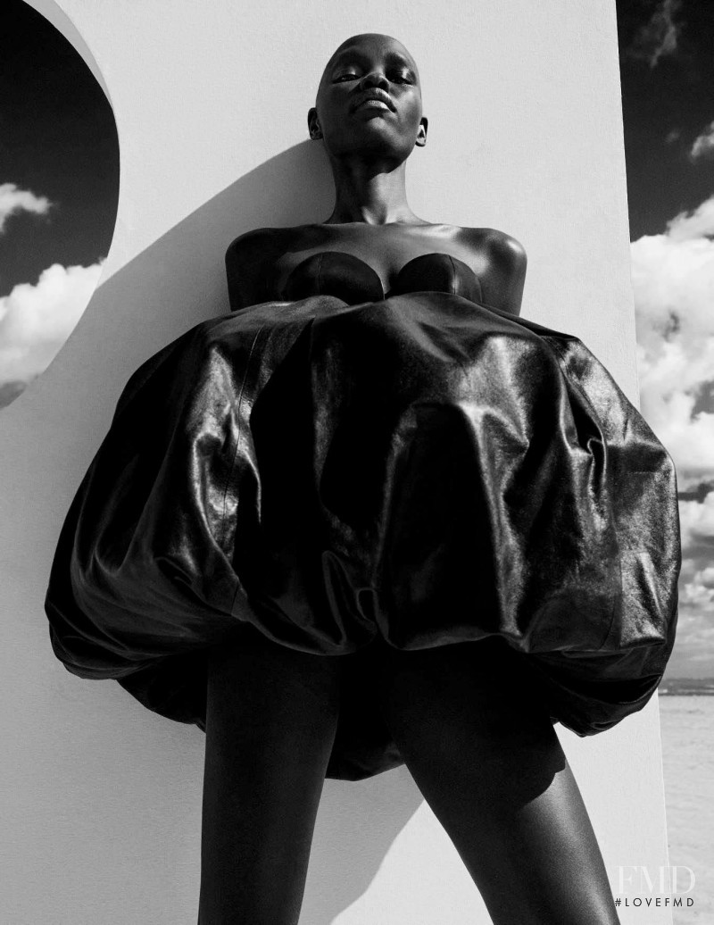 Grace Bol featured in Pure Beauty, May 2018