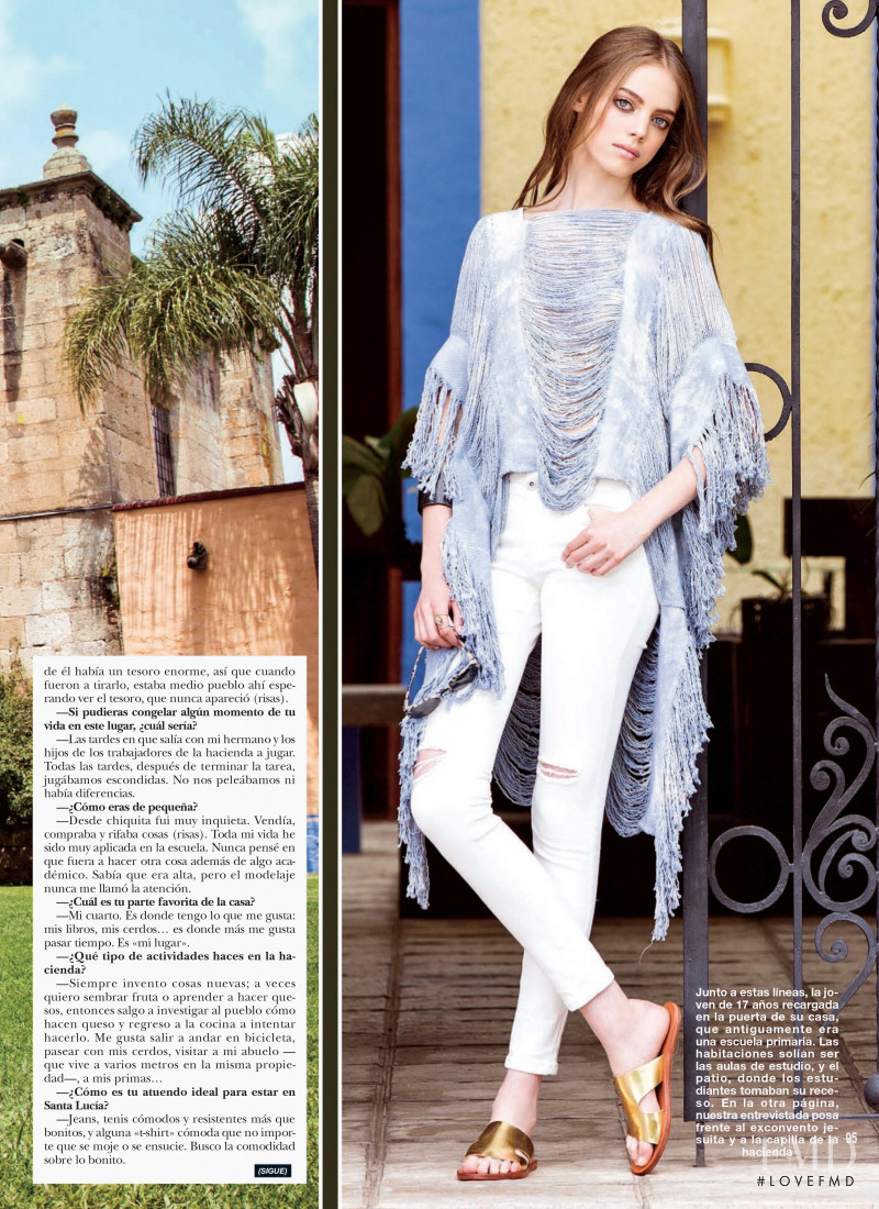 Mariana Zaragoza featured in Mariana Zaragoza, August 2017