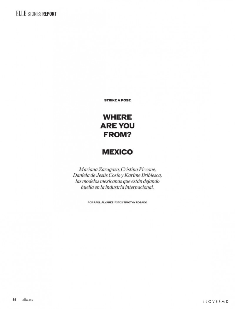 Where Are You From? Mexico, August 2017