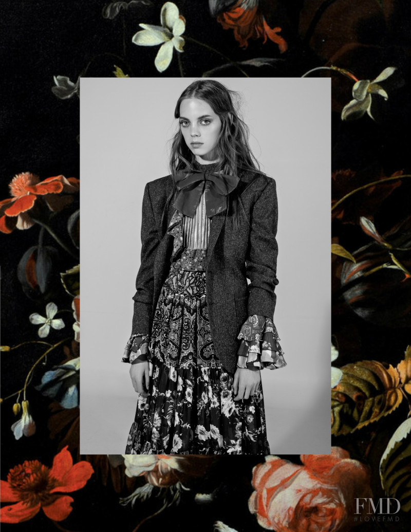 Mariana Zaragoza featured in Spring Sense, April 2017