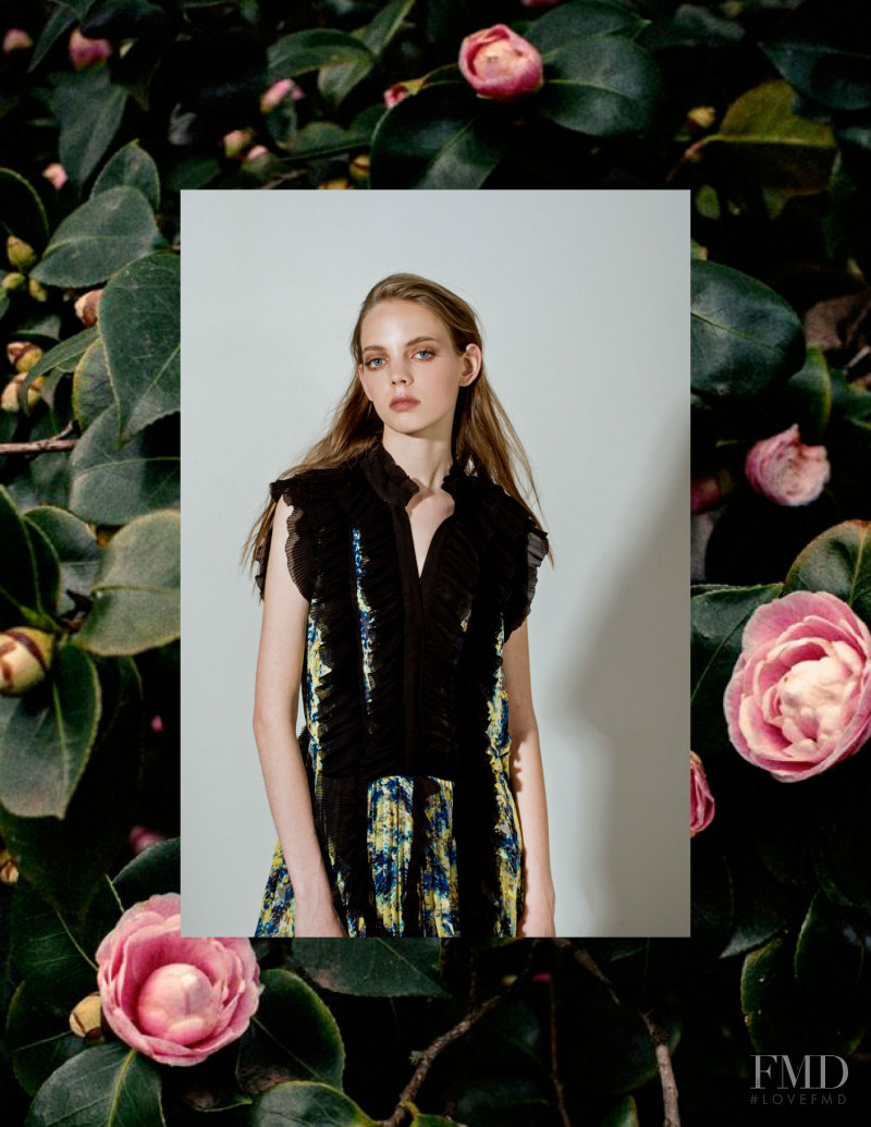Mariana Zaragoza featured in Spring Sense, April 2017