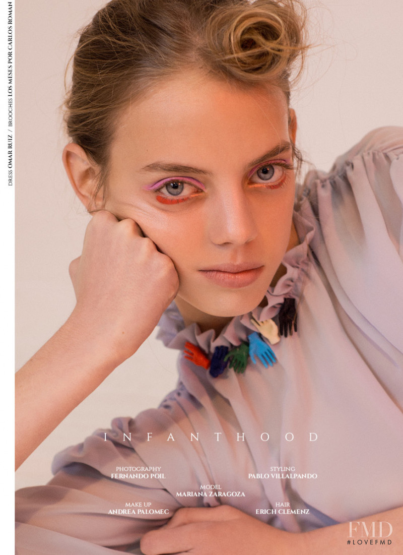 Mariana Zaragoza featured in Infanthood, September 2016