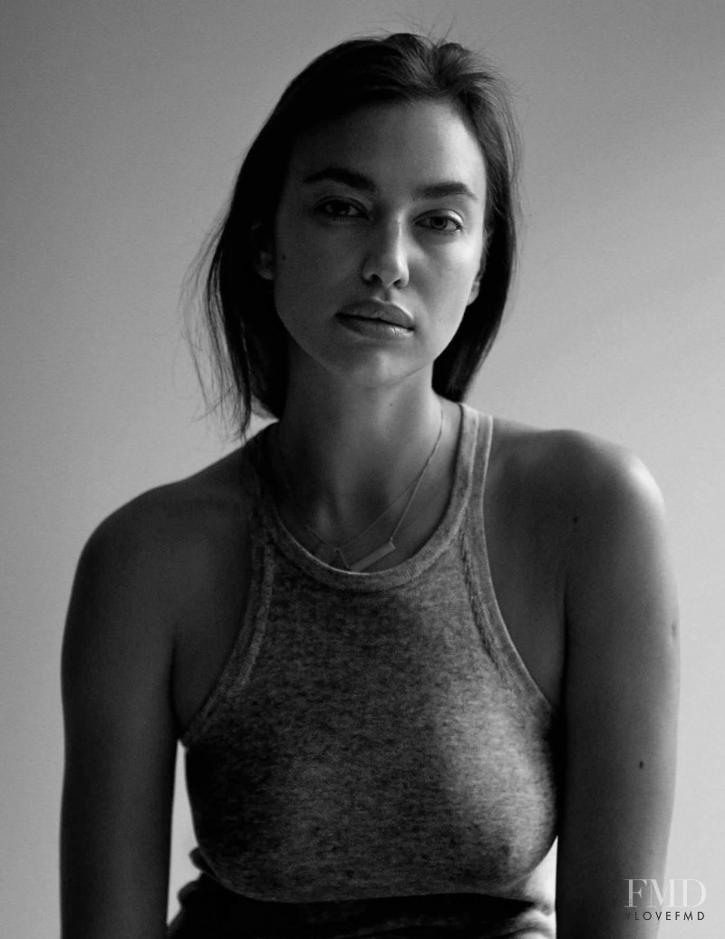 Irina Shayk featured in Intimate, April 2018