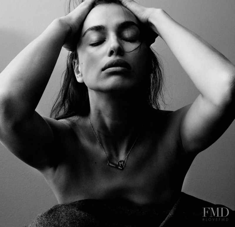 Irina Shayk featured in Intimate, April 2018