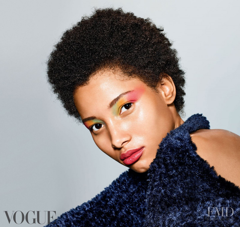 Lineisy Montero featured in Vogue Beauty Awards, April 2018