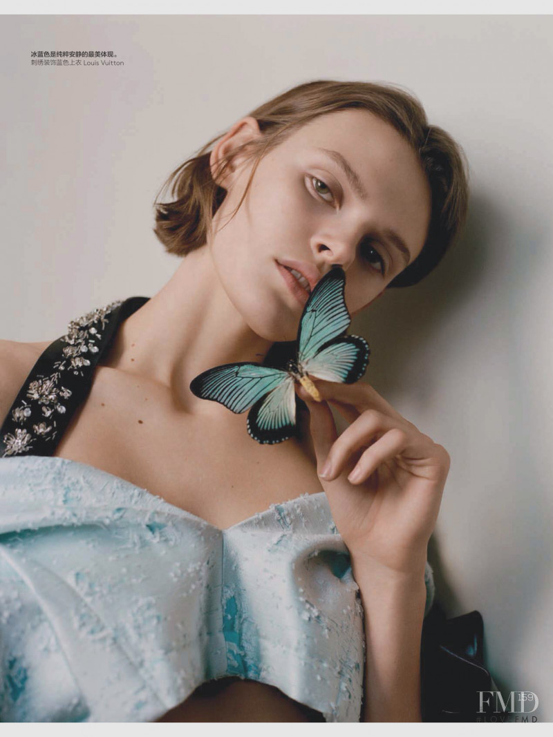 Cara Taylor featured in Butterfly, April 2018