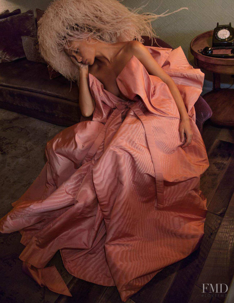 Adwoa Aboah featured in Sleeping Beauties, April 2018