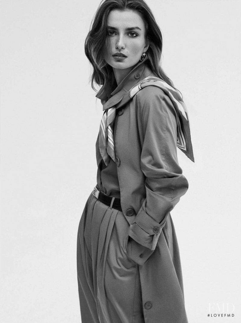 Andreea Diaconu featured in L\'Ere Du Large, April 2018