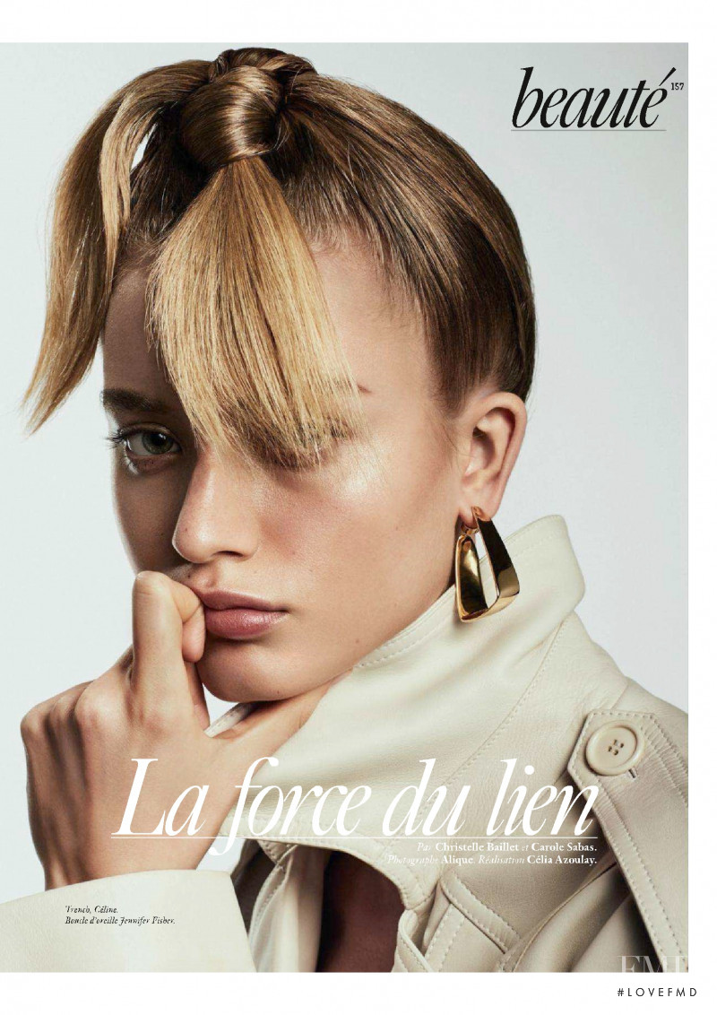 Giulia Maenza featured in La force du lien, April 2018