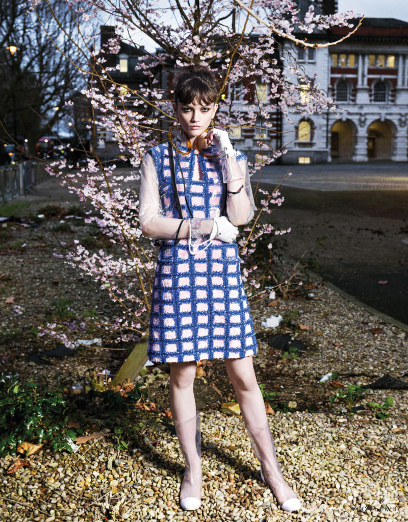 Grace Anderson featured in English Mode, March 2018