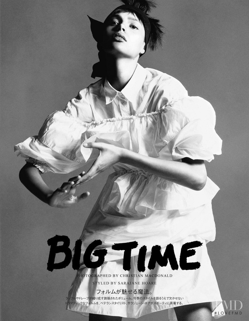 Charlee Fraser featured in Big Time, May 2018