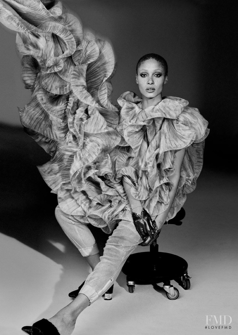 Adwoa Aboah featured in Speaking Volumes, April 2018