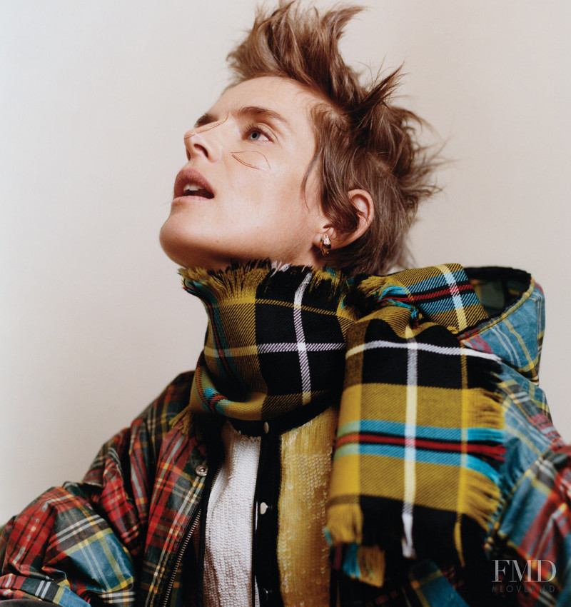 Stella Tennant featured in Reign, February 2018