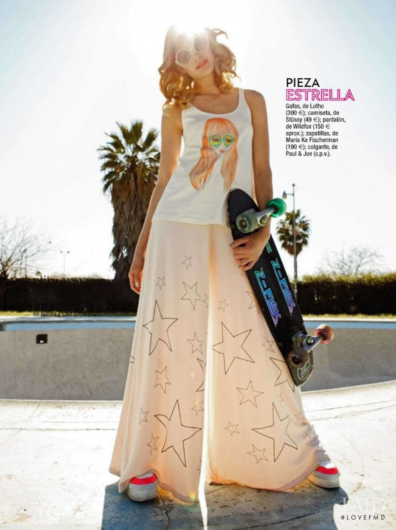 Alana Greszata featured in California Skate School, August 2012