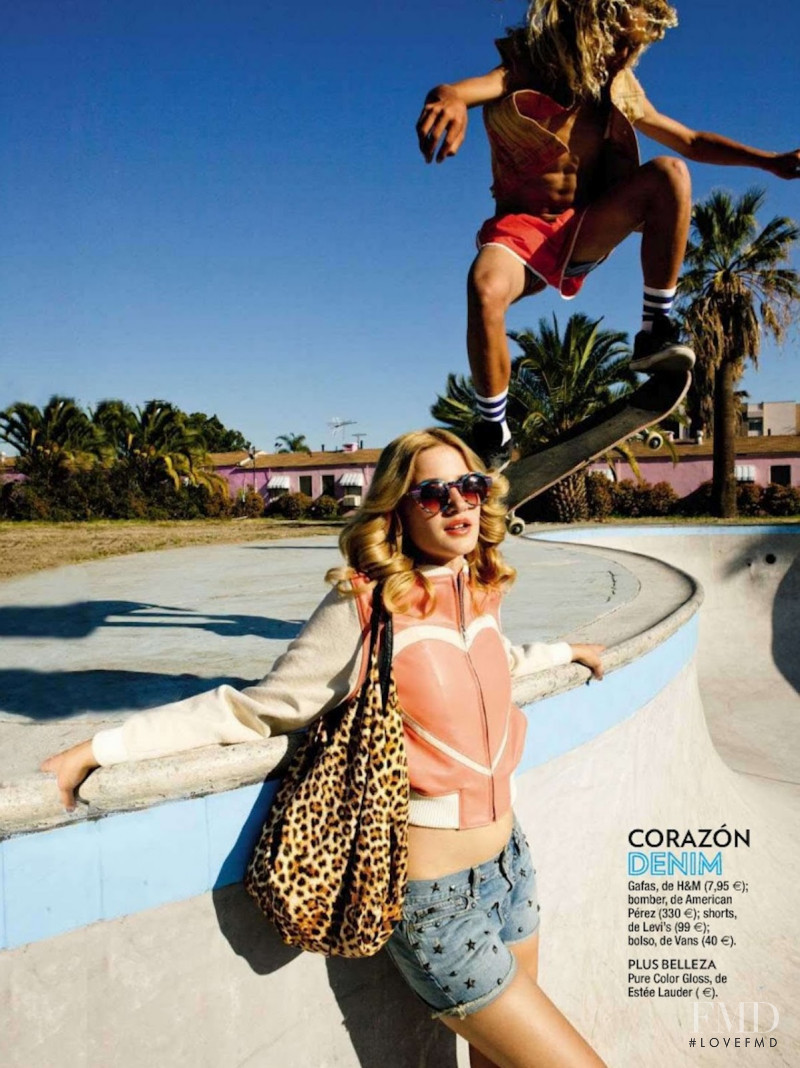 Alana Greszata featured in California Skate School, August 2012