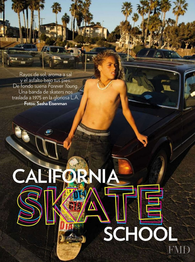 Alana Greszata featured in California Skate School, August 2012