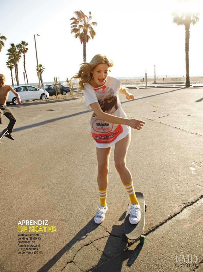 Alana Greszata featured in California Skate School, August 2012