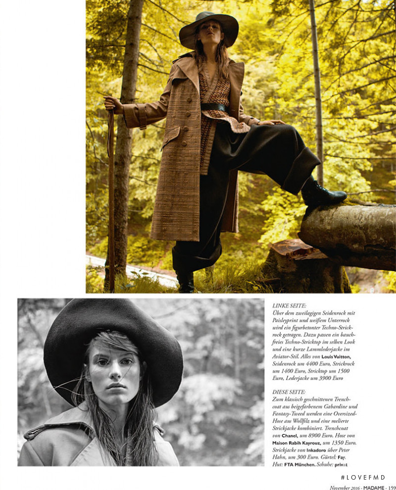 Alicia Holtz featured in Wanderlust, November 2016