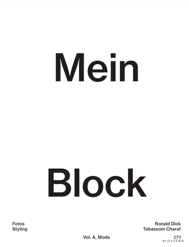 Mein Block, May 2017