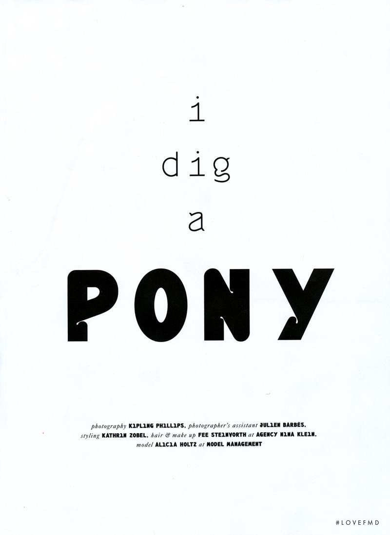 I Dig A Pony, June 2014
