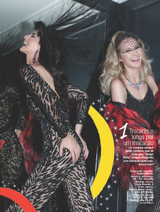 Rebecca Gobbi featured in Let\'s Party, April 2014