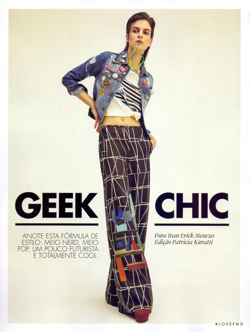 Rebecca Gobbi featured in Geek Chic, April 2016