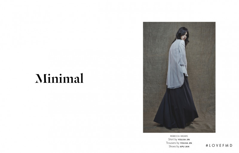 Rebecca Gobbi featured in Minimal, June 2015