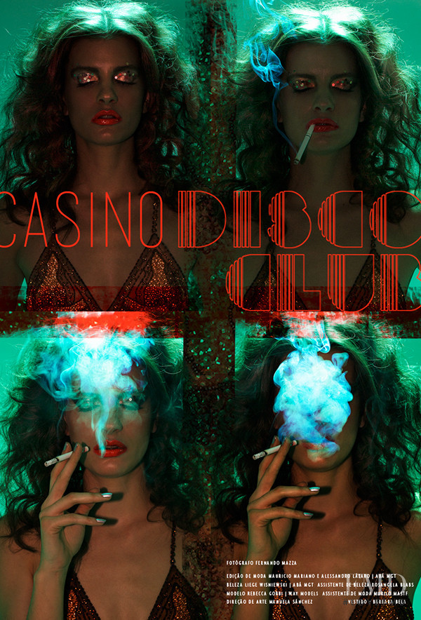 Rebecca Gobbi featured in Casino Disco Club, January 2015