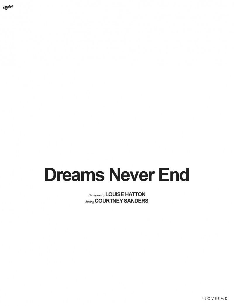 Dreams Never End, November 2010