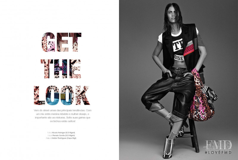 Rebecca Gobbi featured in Get The Look, March 2014