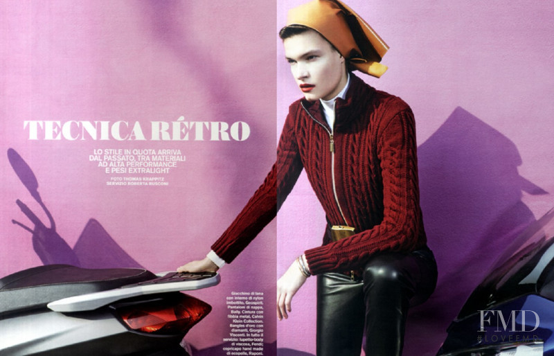 Kriss Barupa featured in Tecnica Retro, December 2013