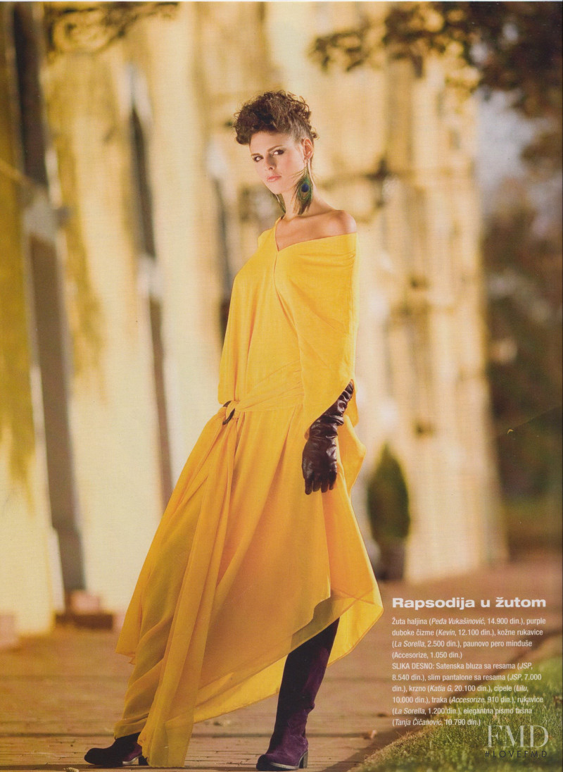 Bojana Krsmanovic featured in Classy de luxe, December 2008