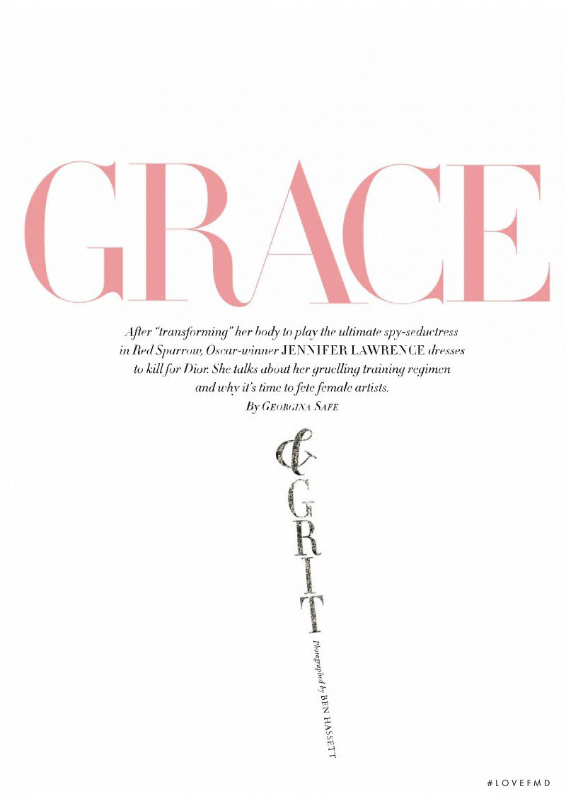 Grace, April 2018