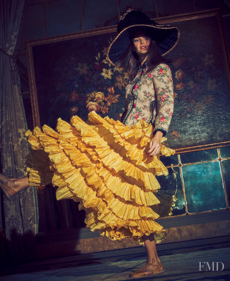 Ophélie Guillermand featured in Hasta La Bandera, April 2018