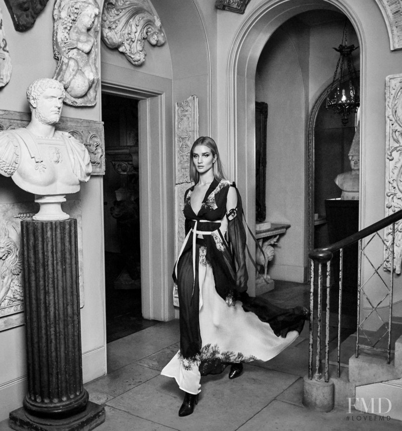 Rosie Huntington-Whiteley featured in Royal Par Excellence, April 2018