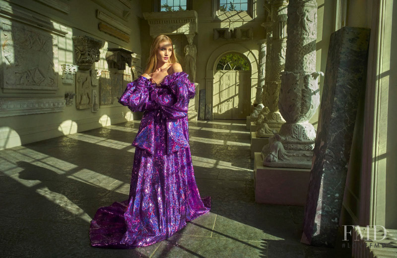 Rosie Huntington-Whiteley featured in Royal Par Excellence, April 2018