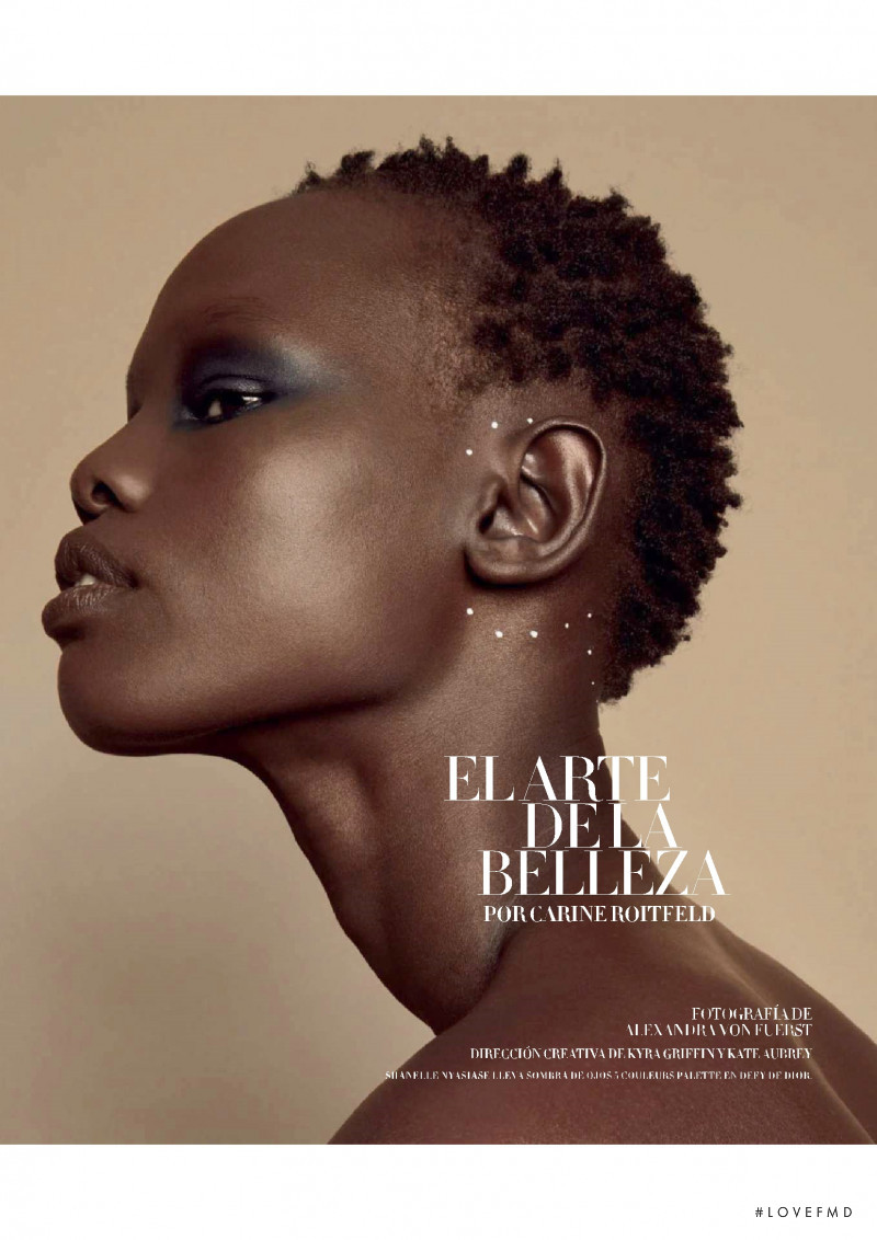 Shanelle Nyasiase featured in El Arte Dela Belleza, May 2018
