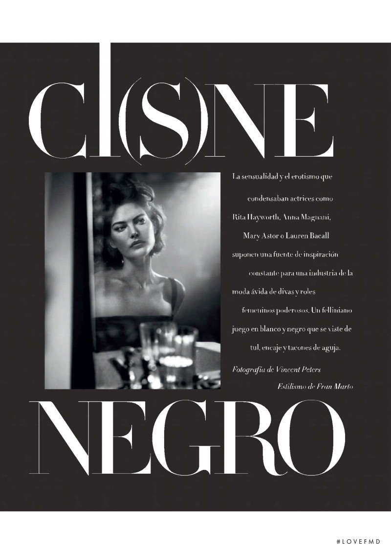 Catherine McNeil featured in Cl(s)ne Negro, May 2018