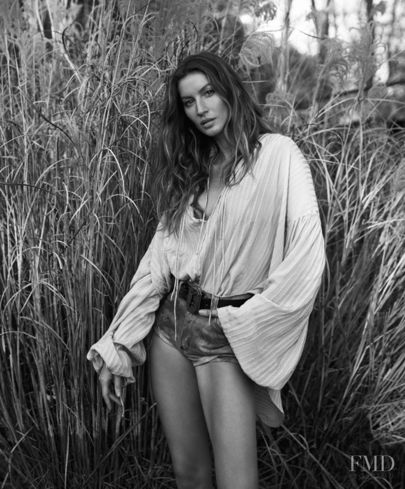 Gisele Bundchen featured in Force Of Nature, April 2018