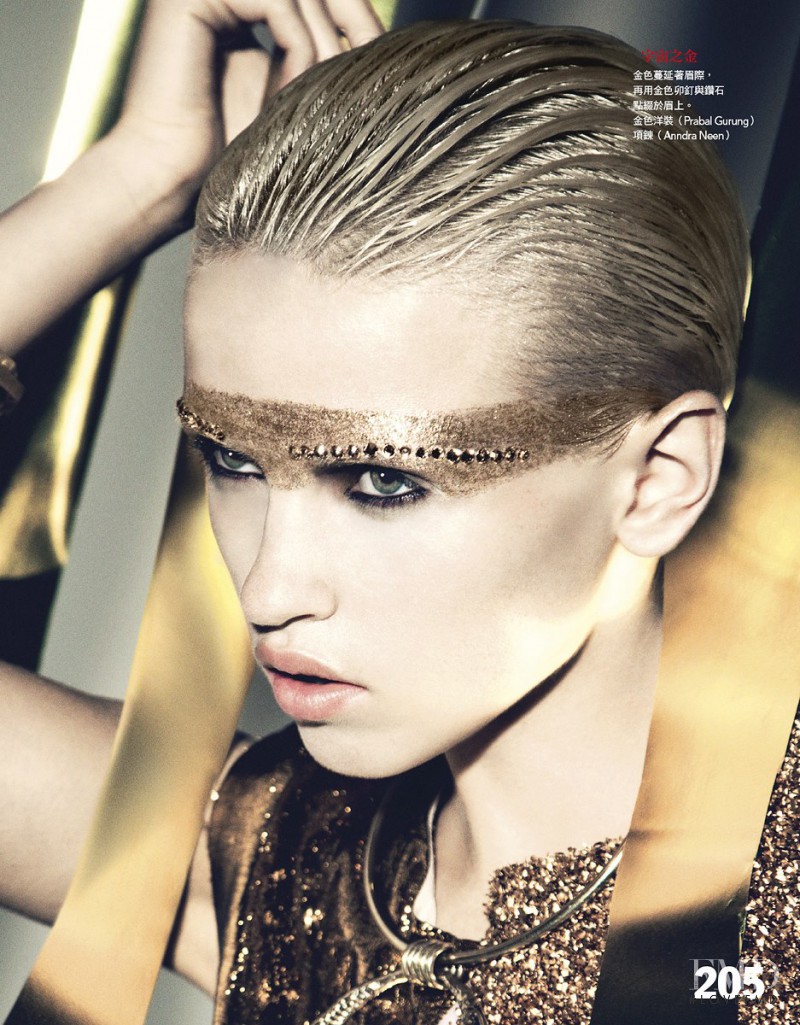 Anja Konstantinova featured in  Beauty To Future, August 2012