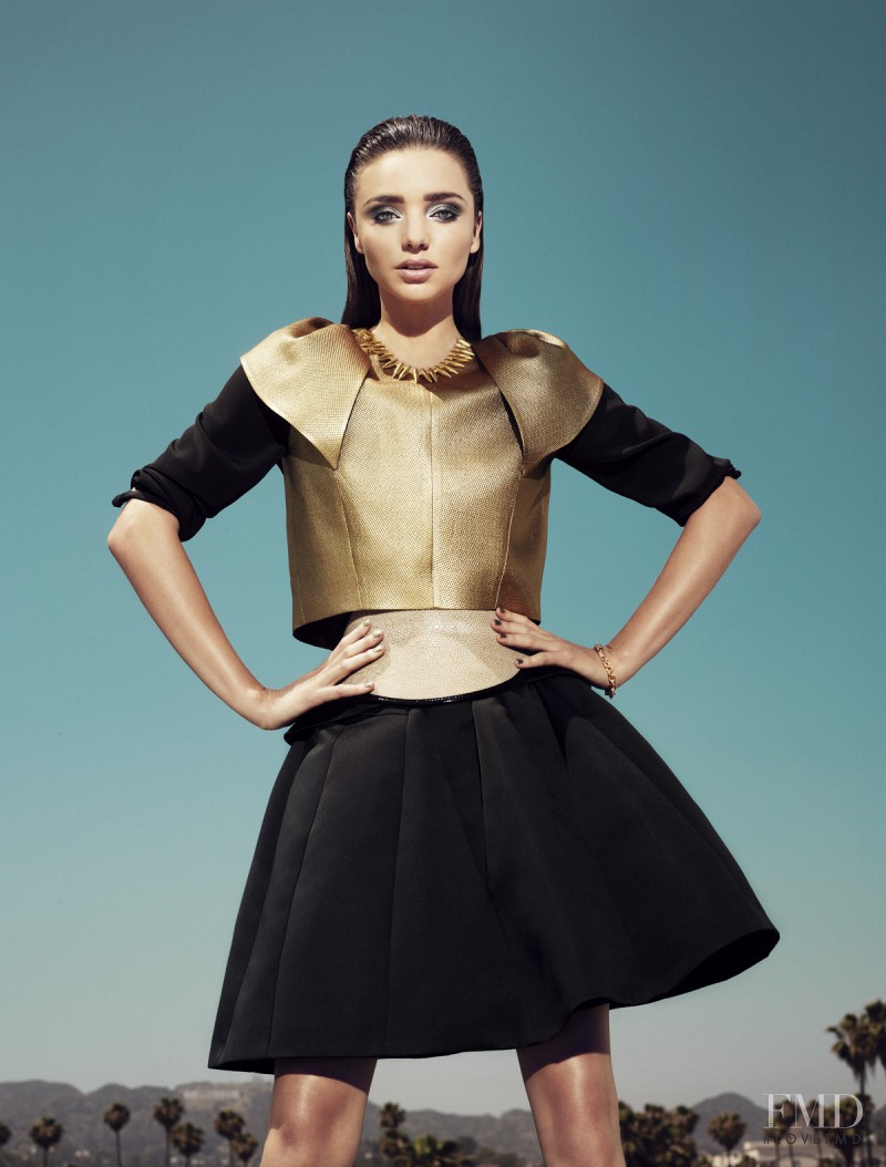 Miranda Kerr featured in The Eyes Have It, August 2012