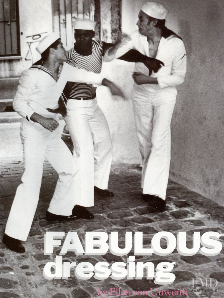 Annie Morton featured in Fabulous dressing, September 1995