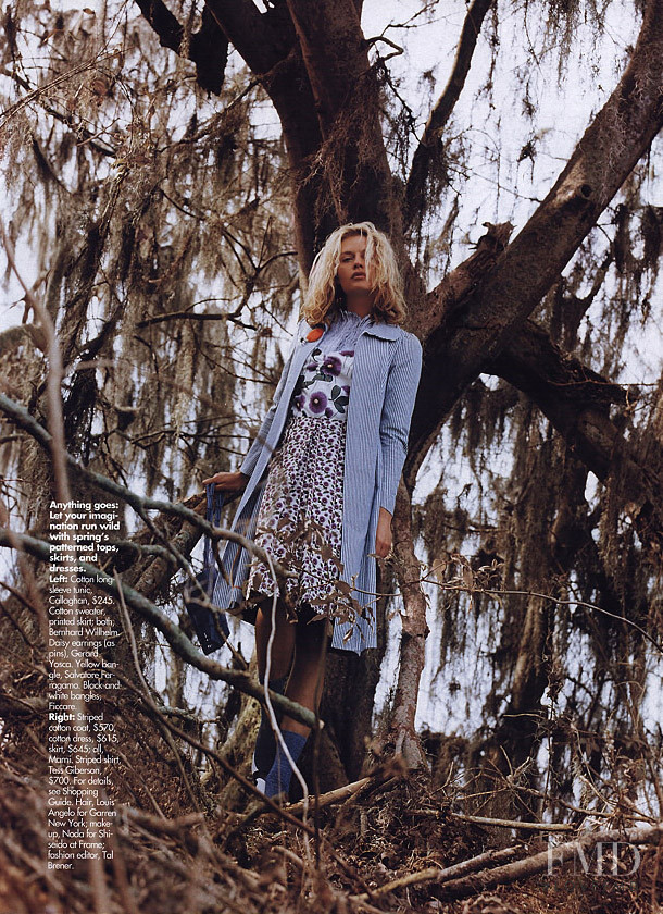 Annie Morton featured in The Enchanted Forest, April 2001